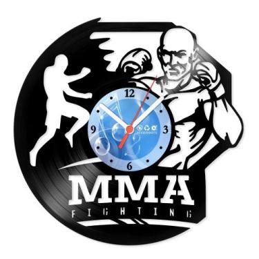 Imagem de Relógio De Parede Disco Vinil Esportes - MMA Fighting - VES-175 - Mode