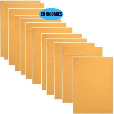Imagem de Kit Envelopes Para Armazenar Documentos 24x34cm - Foroni, KIT 20