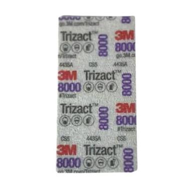 Imagem de Lixa folha trizact p8000 70x140mm 3m abrasivo polimento cuidado automo