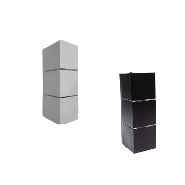 Imagem de Arandela AR-256/24A Alumínio Facho Para Cima E Para Baixo 7,5x24CM Para 2 G-9 - Belly Lustre | Branco