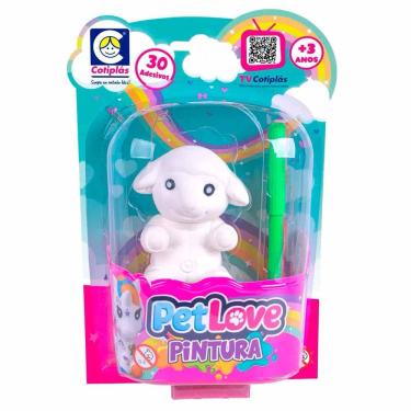 Imagem de Figura de Pintar - Pet Love Pintura - Ovelha - Cotiplás