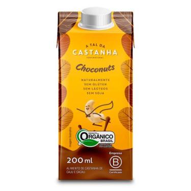 Imagem de Achocolatado Vegano Choconuts  A Tal da Castanha 200ml