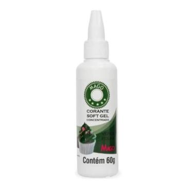 Imagem de Corante Soft Gel Verde Folha Mago 60g