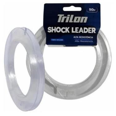 Imagem de Linha de Pesca P/ Chicote Mazzaferro Trilon Leader 50 Metros - Várias 