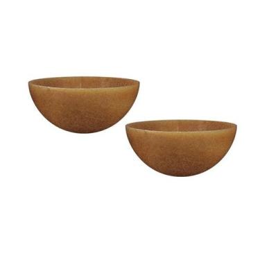 Imagem de Kit 2 Mini Bowl Fibra Madeira Green 240Ml - Bb Store