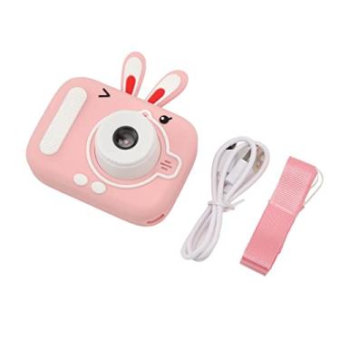 Imagem de Filmadora Digital Infantil, Multifiltros 1080P Vídeo Câmera Infantil Brinquedo para Criança (Róseo)