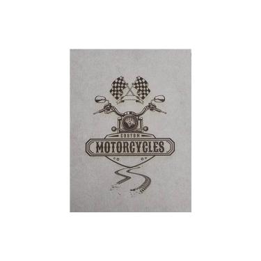 Imagem de Placa Decorativa Adesiva Não é Segredo Moto MDF 30x40 NS0401