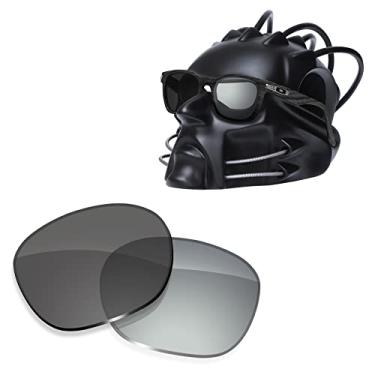 Imagem de ToughAsNails Lentes de reposição para óculos de sol Oakley Garage Rock OO9175 - HyperVision Plus Photochromic Grey