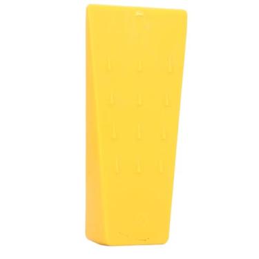Imagem de Cunha de Corte de árvores para Divisão de Madeira Ferramenta de Registro de Jardim Resistente de Alto Impacto de 5,5 Polegadas (Amarelo)