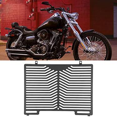 Imagem de Ymiko Protetor de radiador, protetor de capa de grade de radiador de aço inoxidável para motocicleta compatível com VFR1200X/DCT 2012-2021