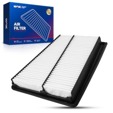Imagem de KAX Filtro de ar do motor, substituição CA10661 para Hyundai Genesis 2009-2014, Equus 2011-2016, Kia K900 2015-2017, filtro de ar avançado, maior aceleração