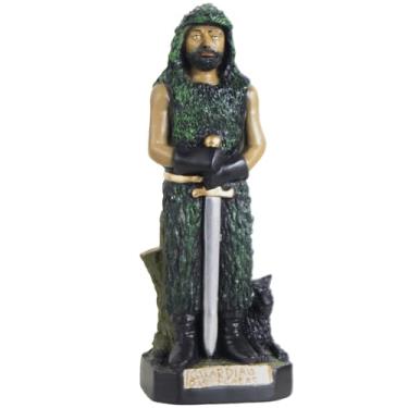 Imagem de Imagem Exú Guardião das Matas 20cm Gesso Escultura Umbanda
