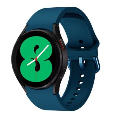 Imagem de Pulseiras para Galaxy Watch 4 5 6, todas em silicone verde azulado