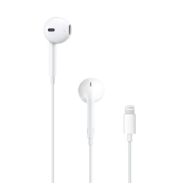 Imagem de Fone Lightning Compátivel iPhone 7 8 X 11 12 13 14 Com Fio - Hebros