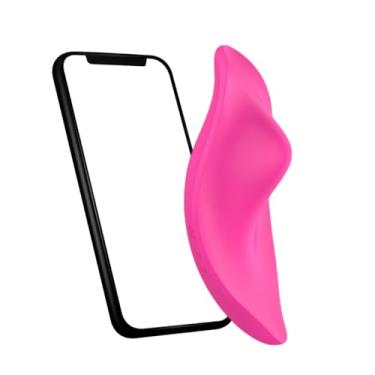 Imagem de Vibrador de Calcinha Controle por Aplicativo Paname 9 Modos de Vibração 9,2cm Silicone Recarregável Pequeno Discreto Silencioso