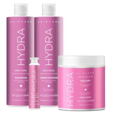 Imagem de Kit Jacques Janine Hair Care Hydra Shampoo 450ml Condicionador 440ml M