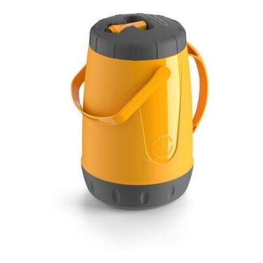 Imagem de Garrafa Termica Unitermi P/ Agua E Suco 2.5L Yellow Lux