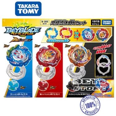 Imagem de Beyblade B-203 Ultimate Fusion DX Set - Takara Tomy, Colorido
