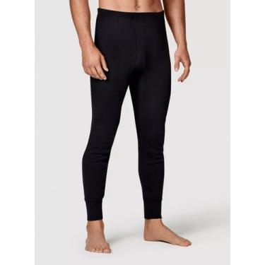 Imagem de Ceroula Básica Masculina Em Ribana HERING 7700 T.P/XXG, G, N10, Preto