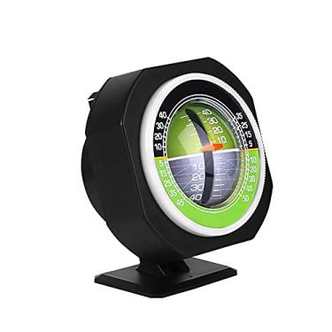 Imagem de MUNEFE Inclinômetro de carro, nível de inclinômetro automotivo, medidor de inclinação de ângulo luminoso, balanceador de nível para carro, veículo, barco, turismo