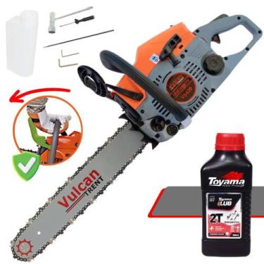 Imagem de Motosserra Motorserra Profissional Vulcan Trent VS-620 Á Gasolina 2T 6