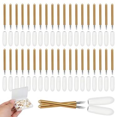 Imagem de PSMYP 40Pcs Lâmina De Ponta Fina Premium, Reposição Compatível Com Maker/Maker 3/Explore Air 2/Air, Substituição Para Cortador Papel Cartolina, Vi