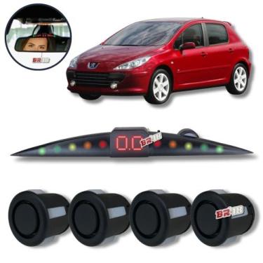 Imagem de Sensor De Estacionamento Ré Visor Slim Peugeot 307 Todos - Tech One, P