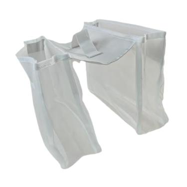 Imagem de EHJRE Organizador de brinquedos de banho de malha para porta de armazenamento de armazenamento de forma de sela da banheira para crianças para crianças