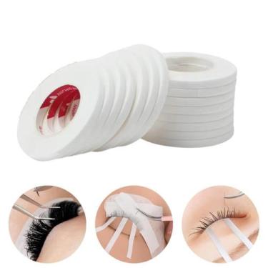 Imagem de Fita Transpore Micropore Fina 10 Unidades Lifiting Alongamento Cílios 