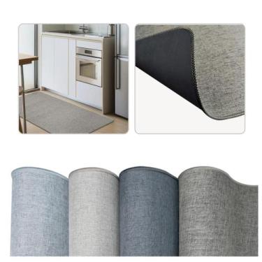 Imagem de 2 Tapete Passadeira Cozinha Antiderrapante Ln 45x110 Vr - IDEALIZA, BE