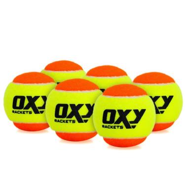 Imagem de Bola de Beach Tennis Oxy itf Pack com 06 Bolas