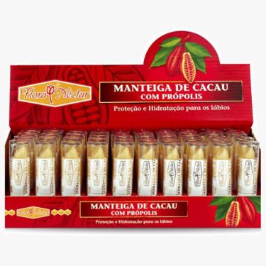 Imagem de Manteiga de cacau c/própolis bastão C/50UN flora néctar