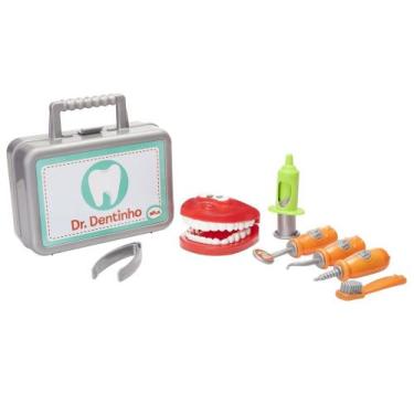 Imagem de Kit Dentista Infantil Dr. Dentinho 8 Peças  - Elka