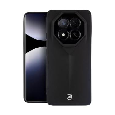 Imagem de Gshield Capa Case Capinha Stinger Anti-impacto com Elevação Lateral nas Lentes para Xiaomi (Preta, Redmi Note 14 Pro Plus 5G)