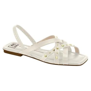 Imagem de Sandália Feminina Rasteira Moleca 5462-140