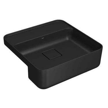 Imagem de Cuba Semiencaixe Deca Com Mesa 40cm Ebano Fosco L.61040.m.94