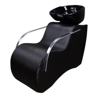 Imagem de Lavatório Confort Plus Cuba de fibra Todo preto - Moveis e Companhia