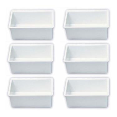 Imagem de Forma Crisan para Queijo Mussarela 1kg  6 Unidades 