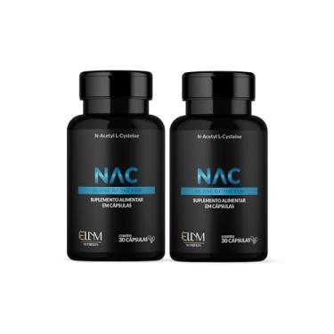Imagem de NAC 600mg N-Acetilcisteína Ellym Nutrition 30 Cápsulas Antioxidante Precursor da Glutationa (60 Capsulas, Sem sabor)