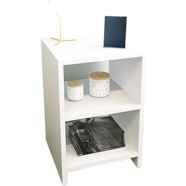 Imagem de Mesa De Cabeceira Nicho Quarto Casal Decoração (Branco)