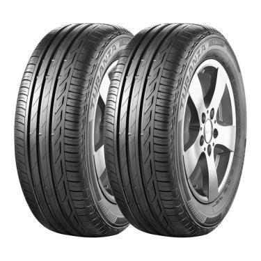 Imagem de Kit 2 Pneus Bridgestone Aro 17 225/45R17 Turanza T001 91W MO