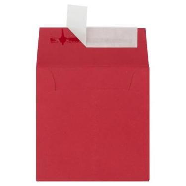 Imagem de Envelopes quadrados de 8,89 cm, Ruby Red