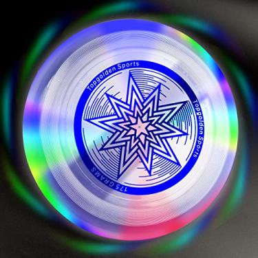 Imagem de Eastgoing Disco de voo ao ar livre de 175 gramas, disco esportivo de 26 cm, várias cores disponíveis, adequado para competições, disco de voo em equipe para praia, parque, animal de estimação,