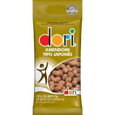 Imagem de Confeitos Dori Amendoim Salgado 70g