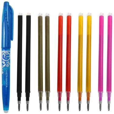 Imagem de 10 Refil + 01 Caneta Magica Fantasminha Tecido Apaga Calor - Evolvere