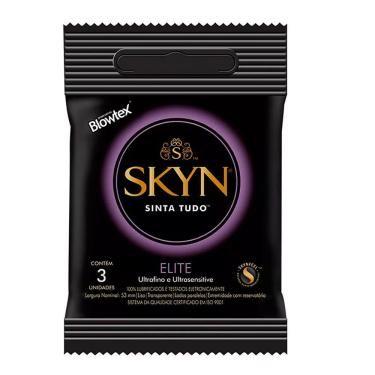 Imagem de Preservativo Blowtex Skyn Elite 3 Unidades