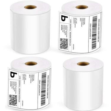Imagem de Etiquetas Térmicas MBLABEL 4x6 - Rollo com 250 Etiquetas para Envio