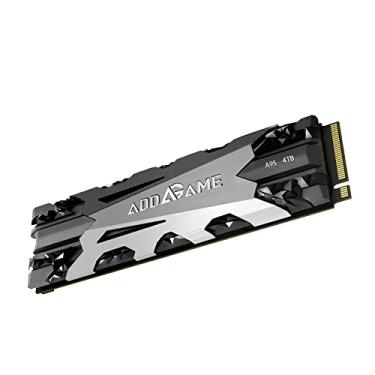 Imagem de addlink AddGame A95 4TB NVMe PCIe Gen 4 SSD interno para jogos com dissipador de calor, velocidade de até 7200 MB/s, 3D TLC NAND, compatível com unidade interna de estado sólido PS5 M.2 2280