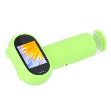 Imagem de LED Microscópio Handheld Lupa Com 8 Luz para Coin Observação Welding Watch Repair