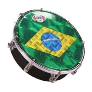 Imagem de Tamborim contemporanea 06 pol 206cb fo pt bb tarr cr